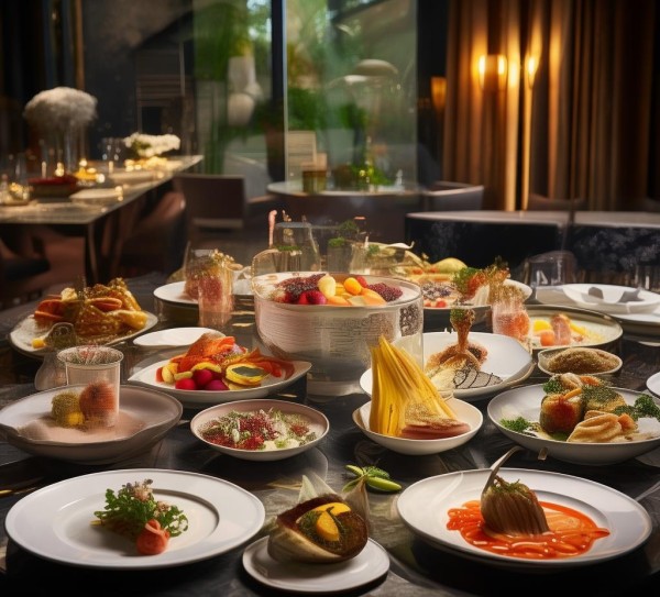 视觉艺术魅力酒店餐饮服务